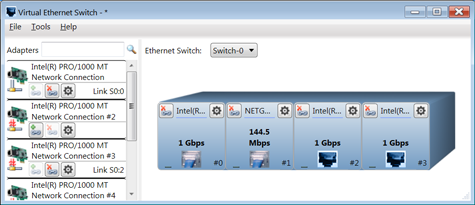 Build a custom Virtual Ethernet Switch.