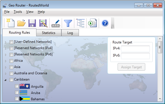Geo Router routing rules